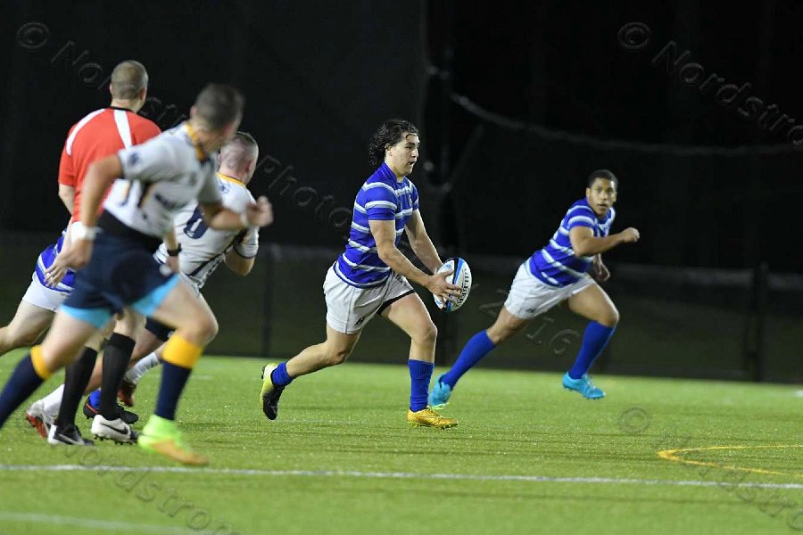 Wheaton Men\'s Rugby vs Mass Maritime.  Photo by Keith Nordstrom